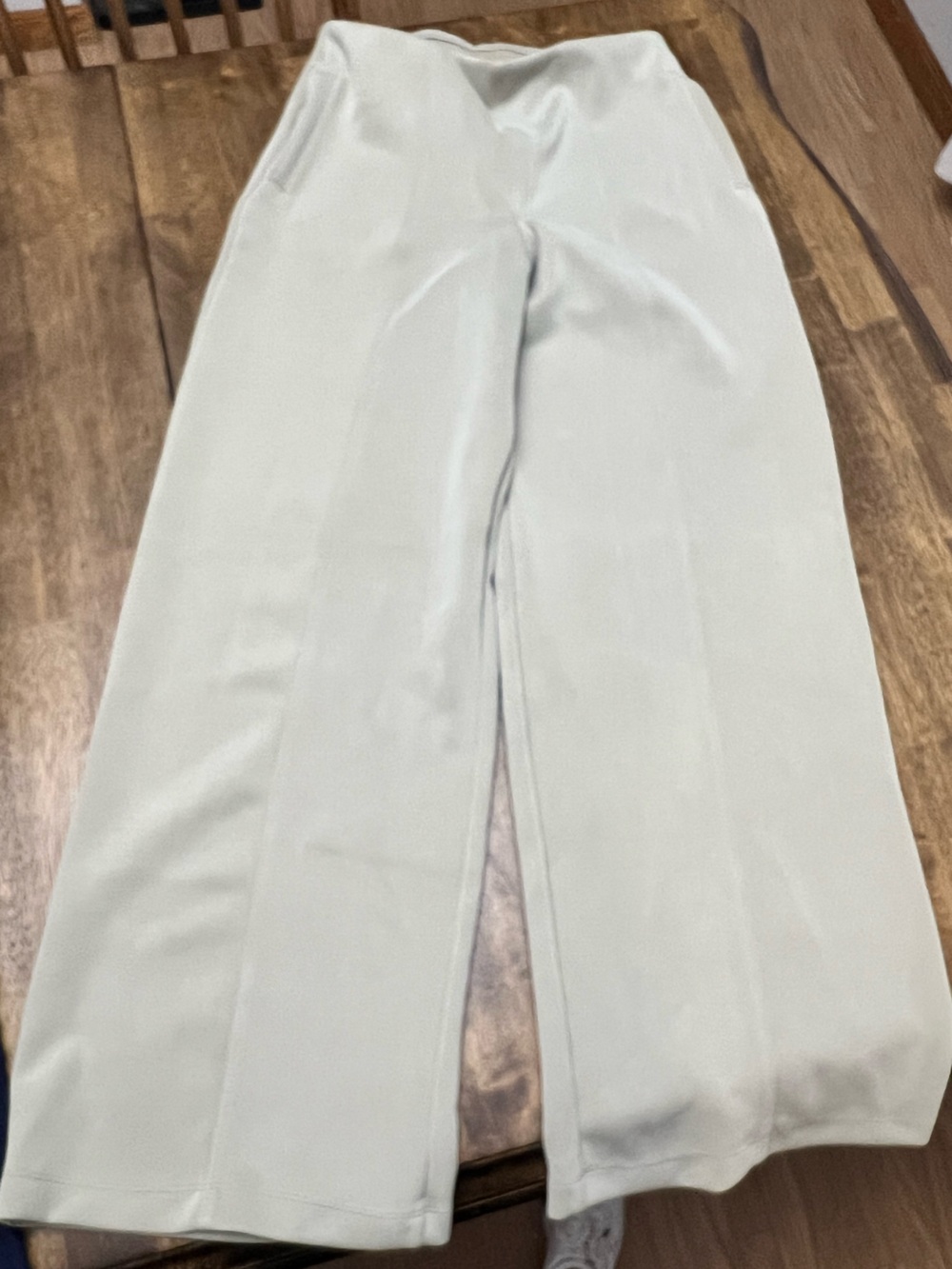 a new day Wide Leg Pants in Pale Mint Green